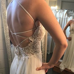 New Sarah Seven Whitman Sample Wedding Dress